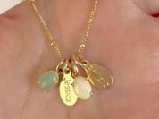 Custom Mom Multi-Stone Necklace