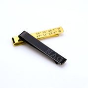 Custom Engraved Tie Clip, Photograph of Handwriting or Text