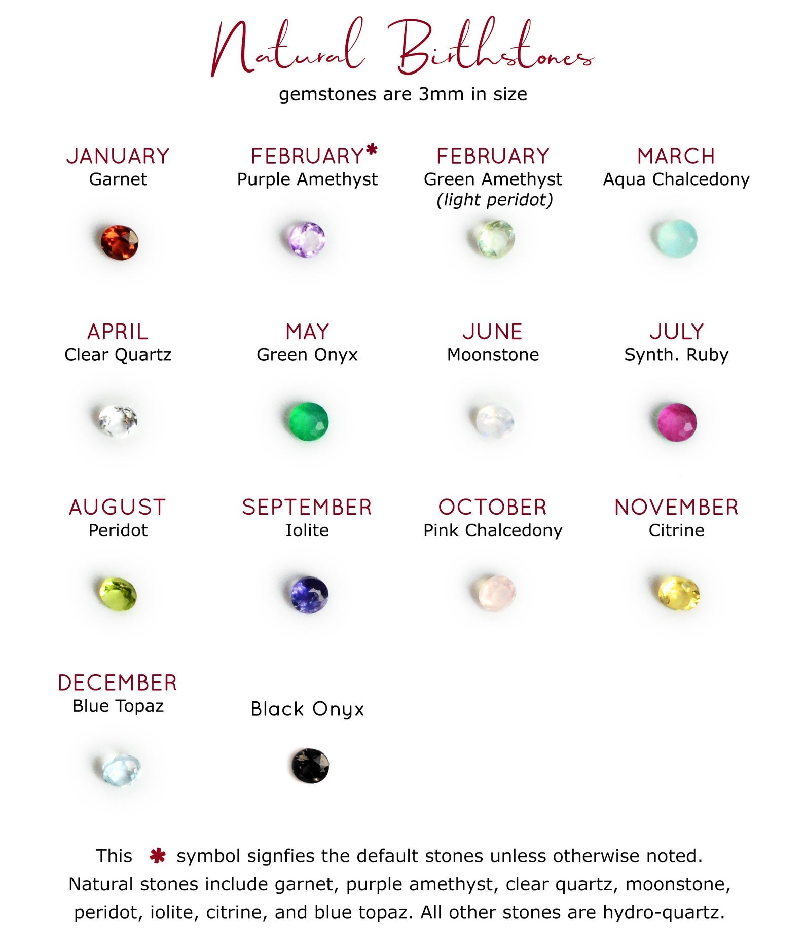 Bloom Birthstone Mom Necklace, Birthstone Flower Connector Pendants