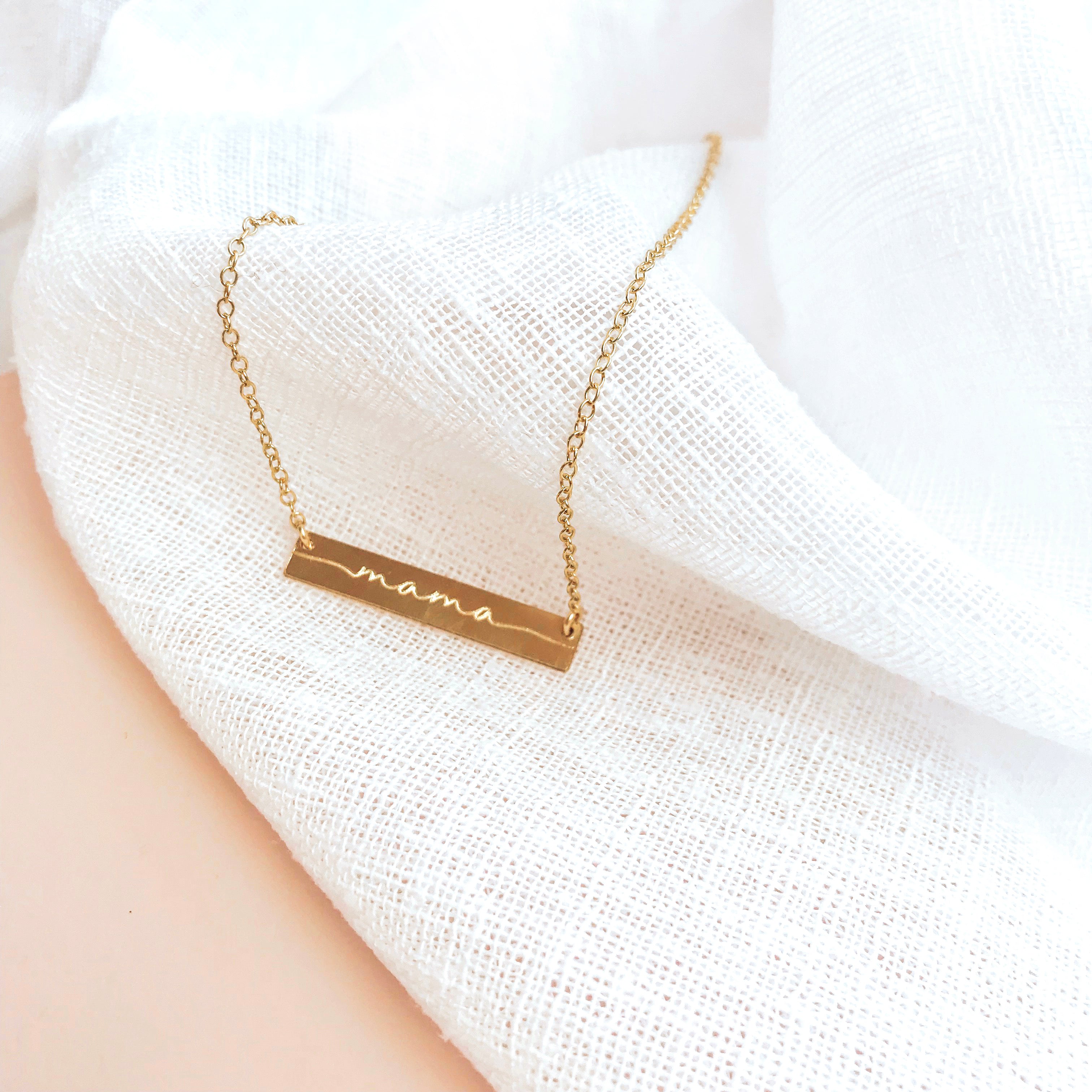 Mama Bar Necklace