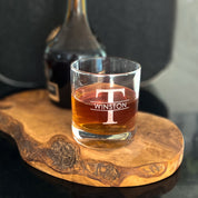 Personalized Whiskey Glass Cup