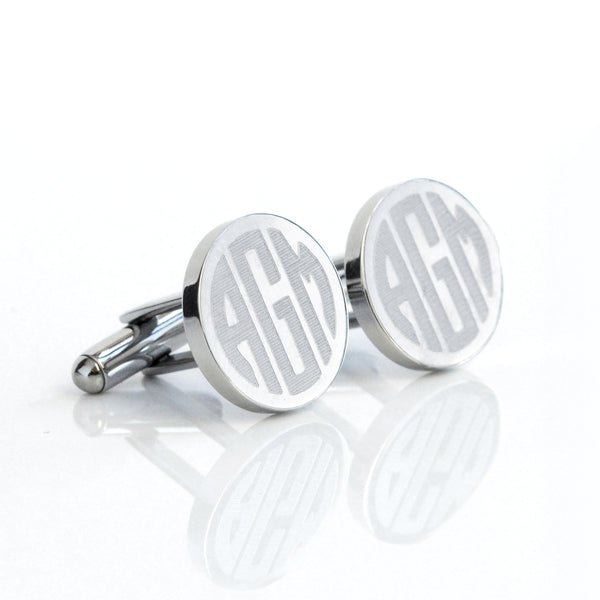 Personalized Custom Monogram Cuff Links – Frill Seekers Gifts