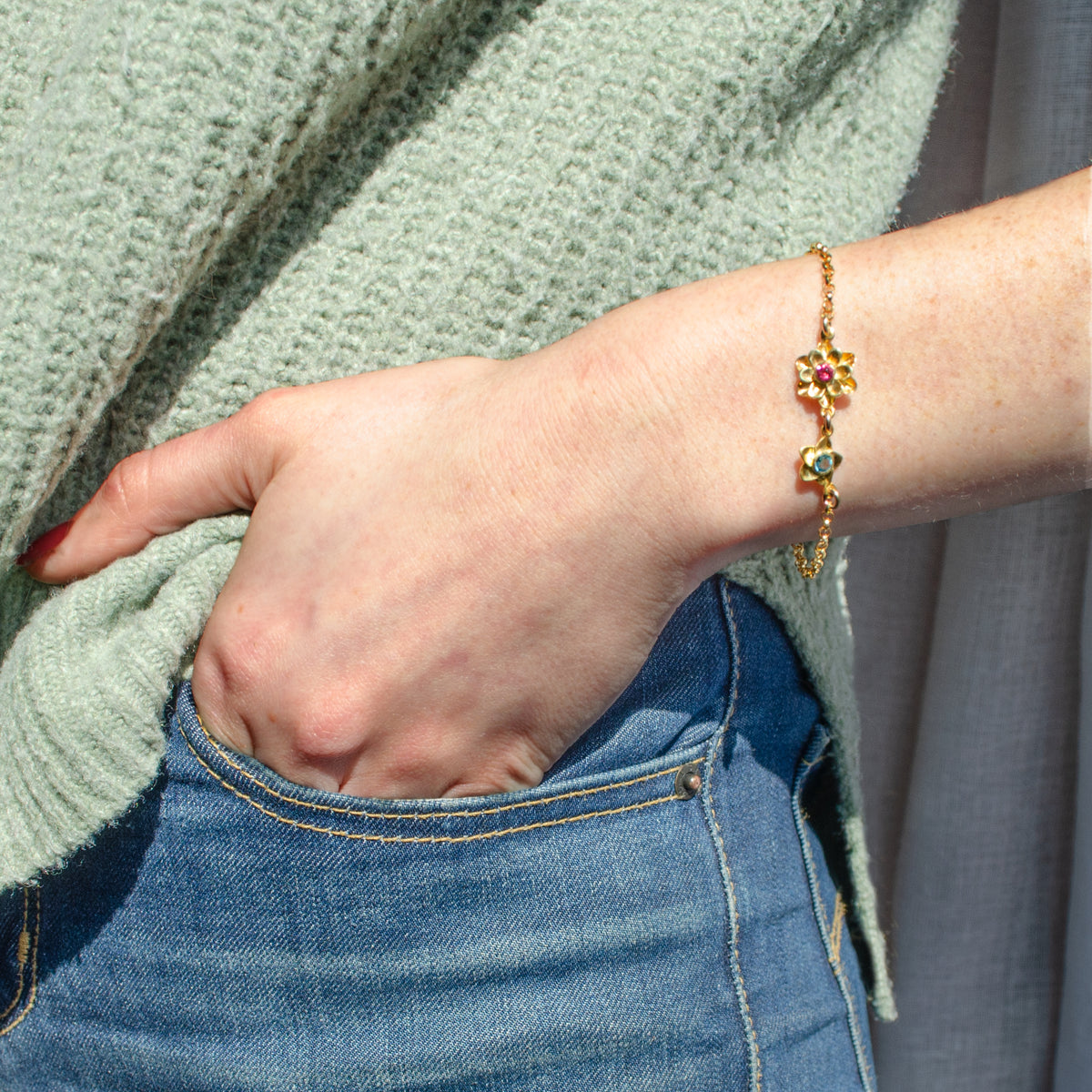 Personalized Thin Leather or Cork Cuff Bracelet