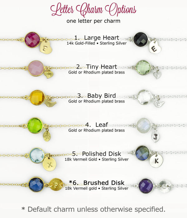 Birthstone Necklaces (Silver) - Ethan's Closet Children's Boutique & Little  Feet