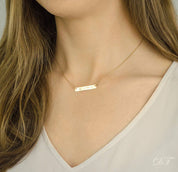 Skyline Bar Necklace