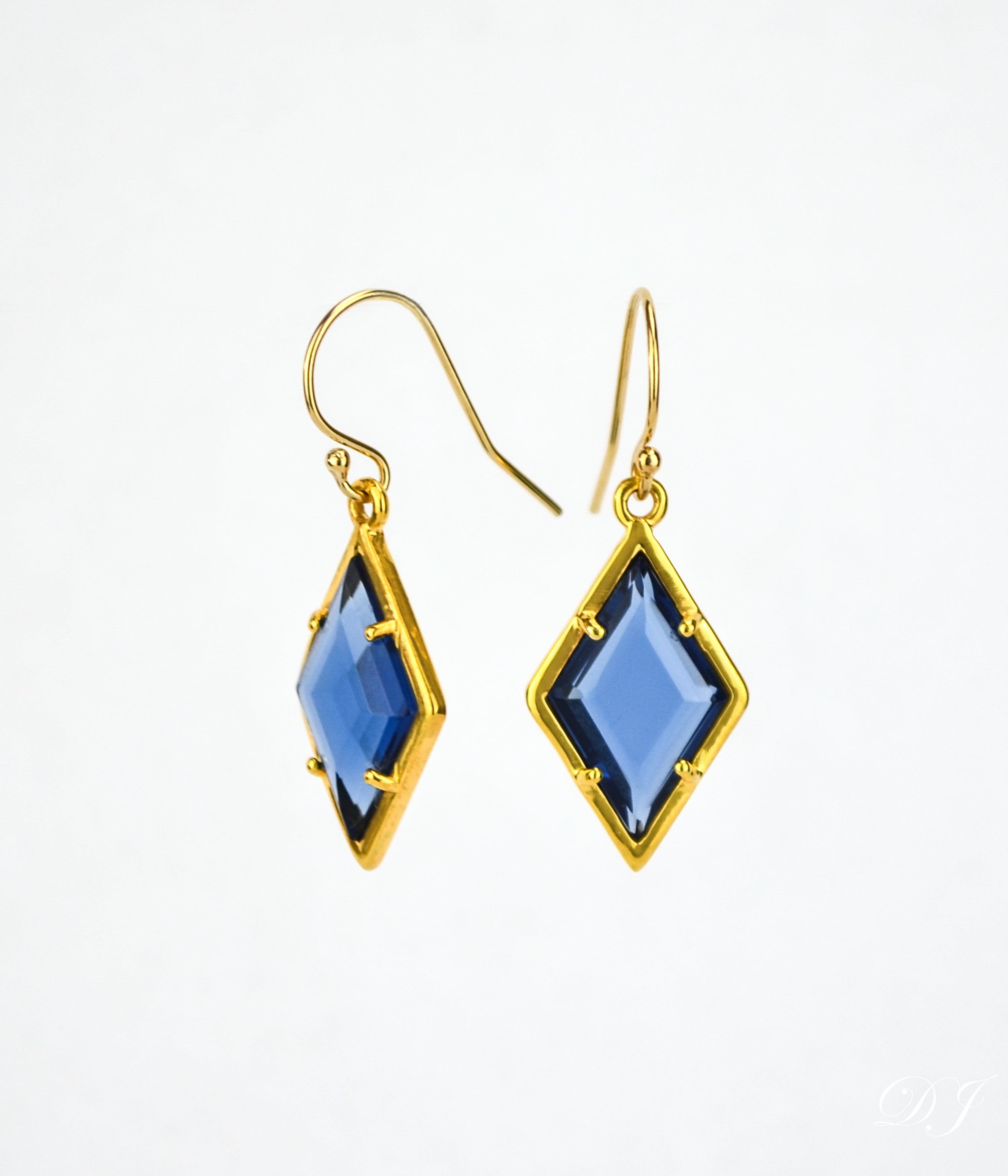 Kyanite Earrings : September Birthstone