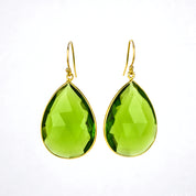 Peridot Earrings : August Birthstone