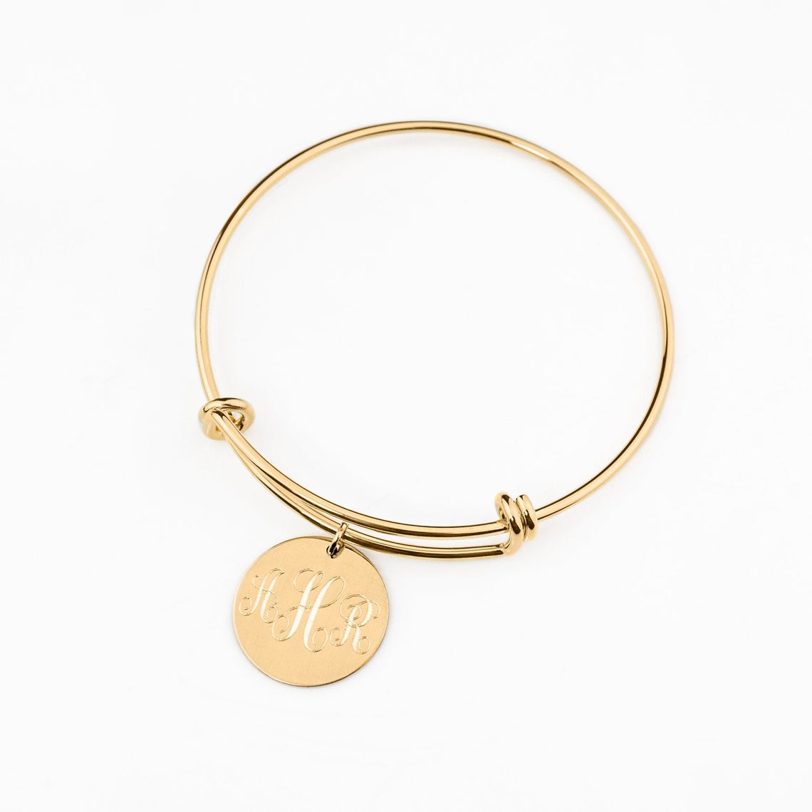 MINI Initial Tags Bracelet - 14k Gold Filled, Personalized Jewelry