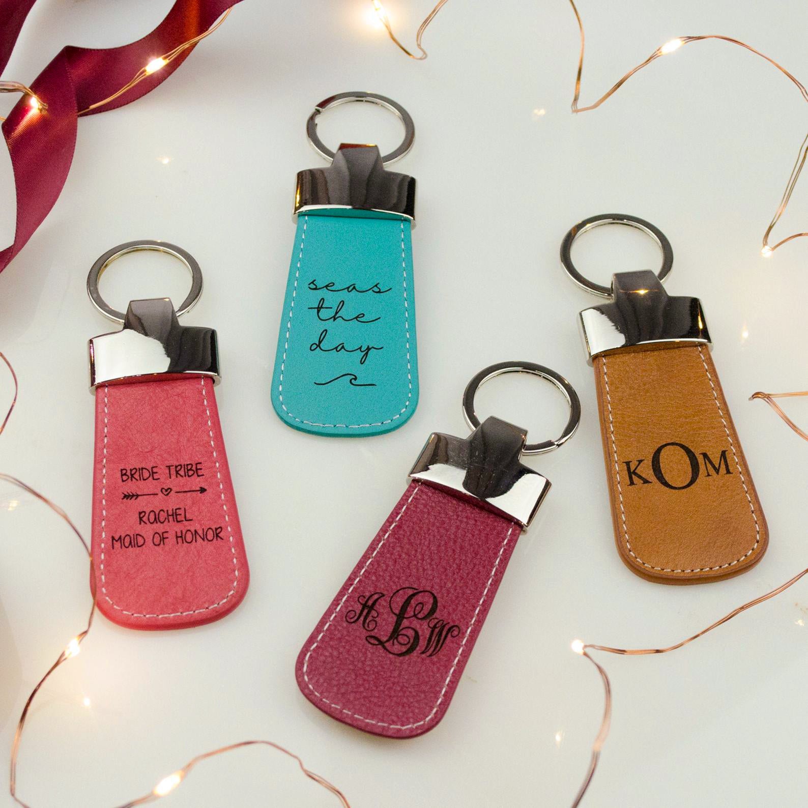 Personalized Leather Luggage Tag with Monogram or Handwriting - Danique  Jewelry