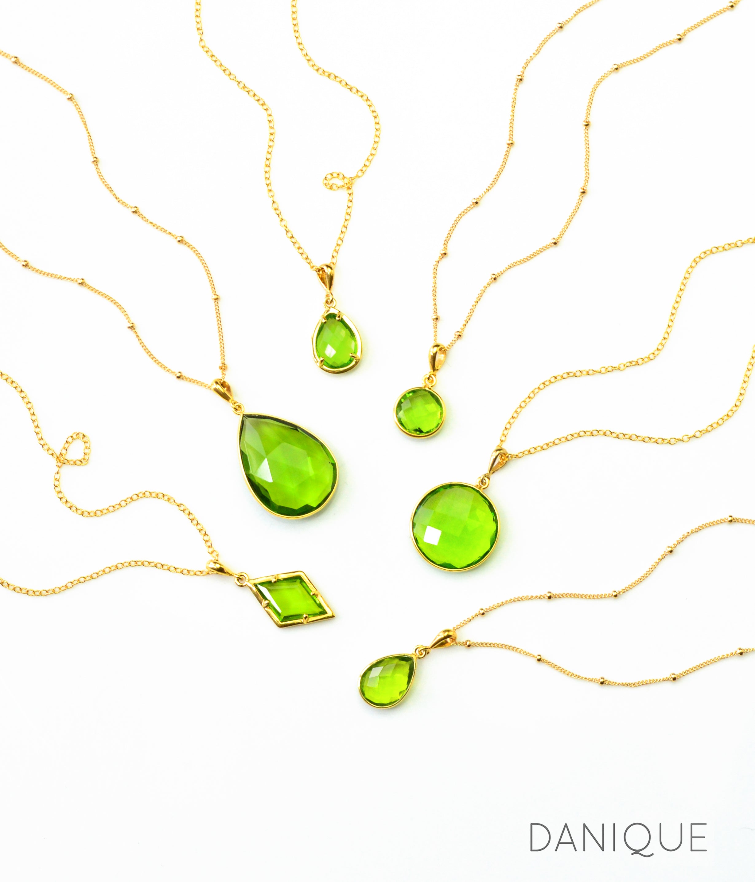 Peridot Earrings : August Birthstone