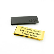 Custom Engraved Money Clip