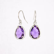 Custom Birthstone Prong Set Earrings