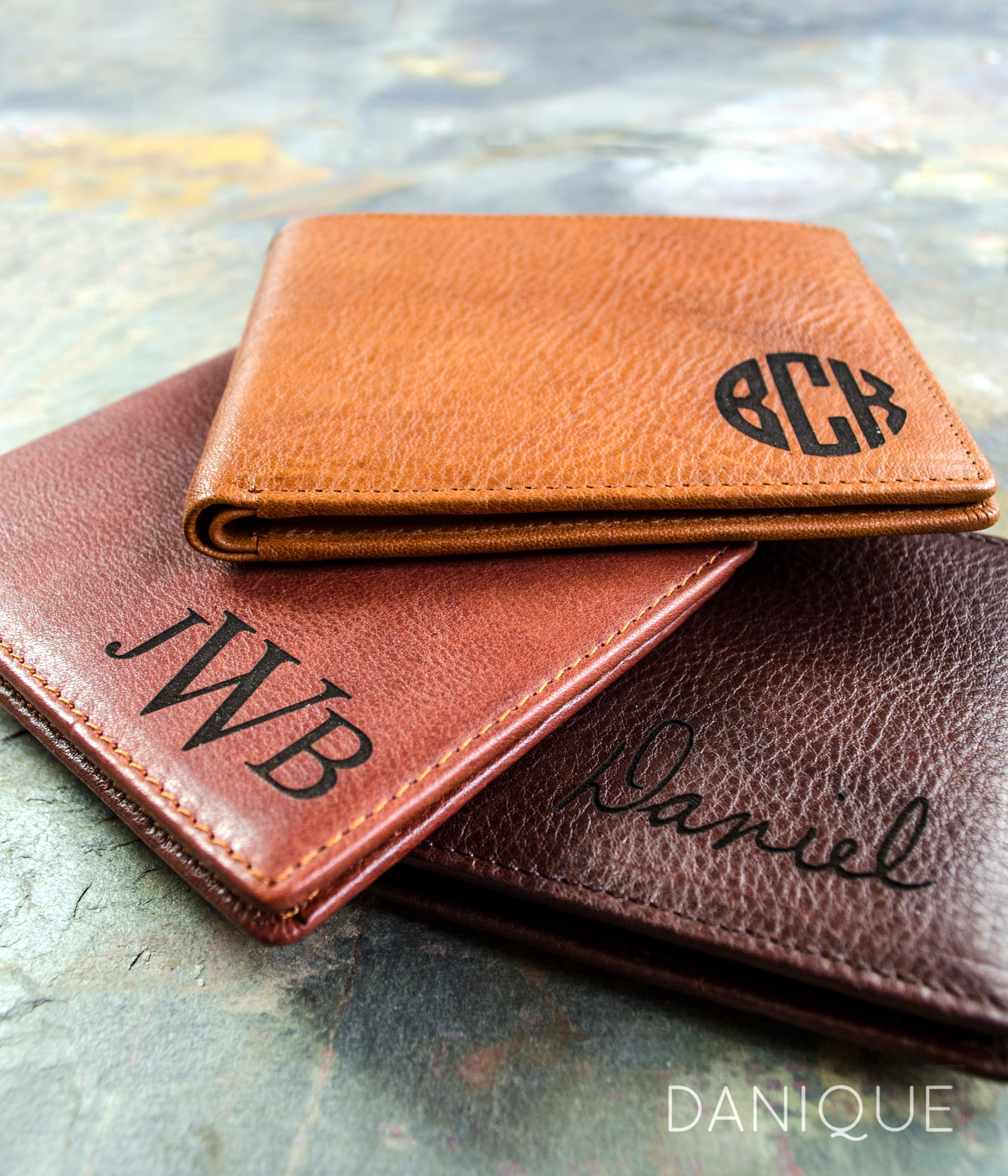 Leather Wallet, Engraved newest Wallet, Personalized Monogrammed gift, Groomsmens Wallet